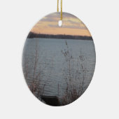 Lake Shore Sunset Ornament (Rechts)