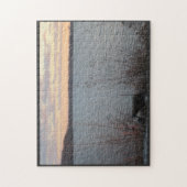 Lake Shore Sunset Puzzle (Vertikal)