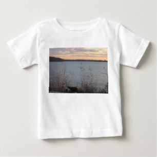 Lake Shore Sunset Säugling T - Shirt