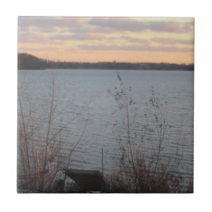 Lake Shore Sunset Tile Fliese
