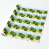 Lake Shores of the Chicago Beach Geschenkpapier (Ungerollt)