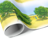 Lake Shores of the Chicago Beach Geschenkpapier (Rolleneckpunkt)