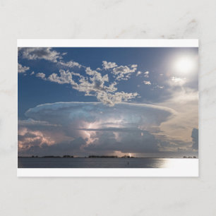 Lake Side Storm Watching.jpg Postkarte