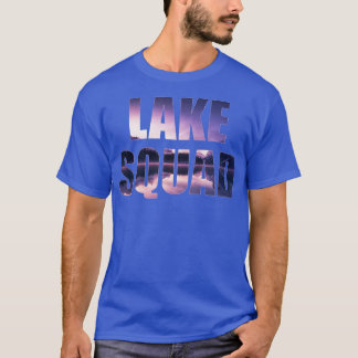 Lake SquadDock Sunset Wakeboarder Power Boat 614 T-Shirt
