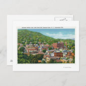 Lake Street Hill Ansicht of Business Section Postkarte (Vorne/Hinten)