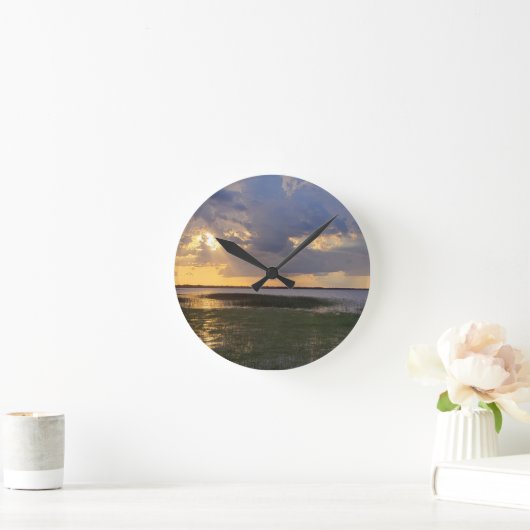 LAKE STUNNER RUNDE WANDUHR (Zuhause)