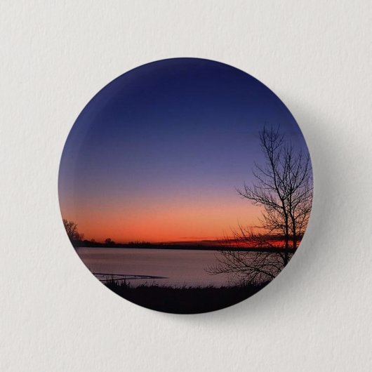 Lake Sunrise Button (Vorderseite)