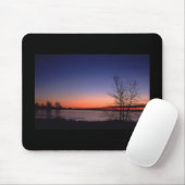 Lake Sunrise Mousepad (Mit Mouse)