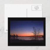 Lake Sunrise Postkarte (Vorne/Hinten)