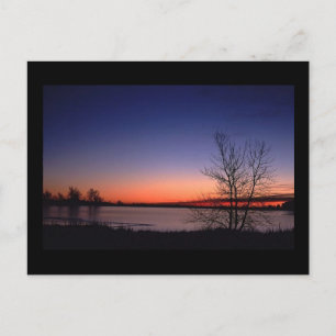 Lake Sunrise Postkarte