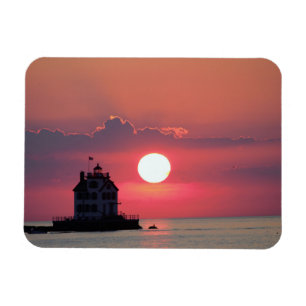 Lake Sunset Magnet