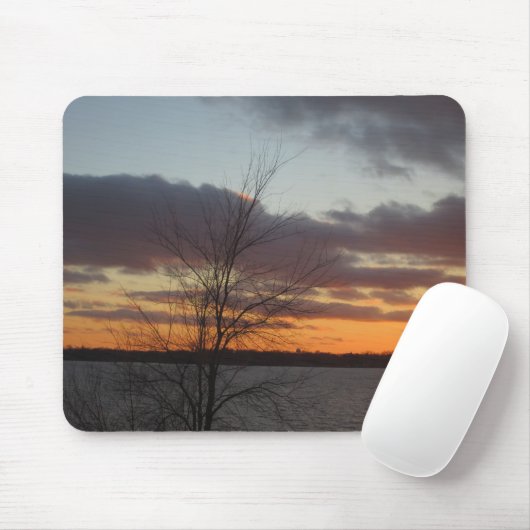 Lake Sunset Mousepad (Mit Mouse)