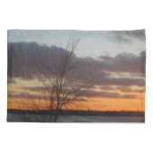 Lake Sunset Pillowcase Kissenbezug (Rückseite)