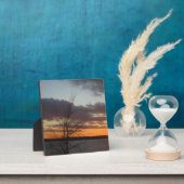 Lake Sunset Plaque Fotoplatte (InSitu)