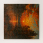Lake Sunset Puzzle (Horizontal)