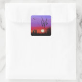 Lake Sunset Sticker (Tasche)