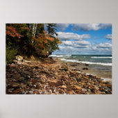 Lake Superior Beach Poster (Vorne)