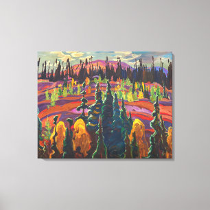 Lake Superior Country A. Y. Jackson Leinwanddruck