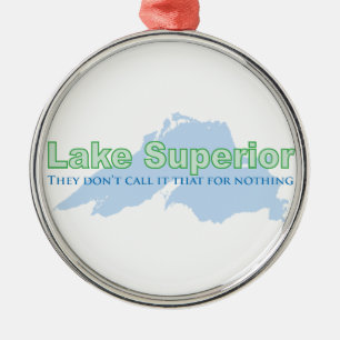 Lake Superior; das nennen sie nicht umsonst Ornament Aus Metall
