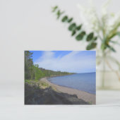 Lake Superior, Duluth MN Postkarte (Stehend Vorderseite)