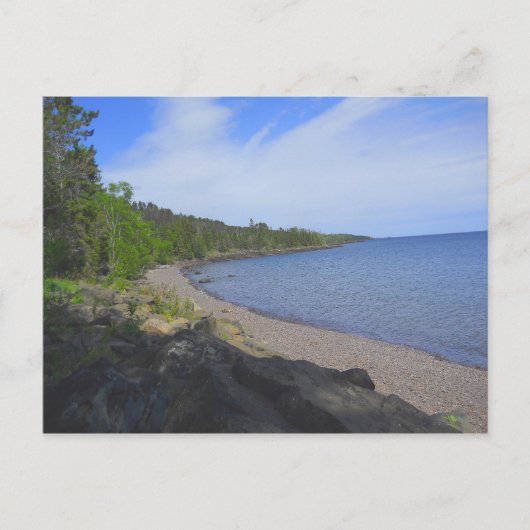 Lake Superior, Duluth MN Postkarte (Vorderseite)