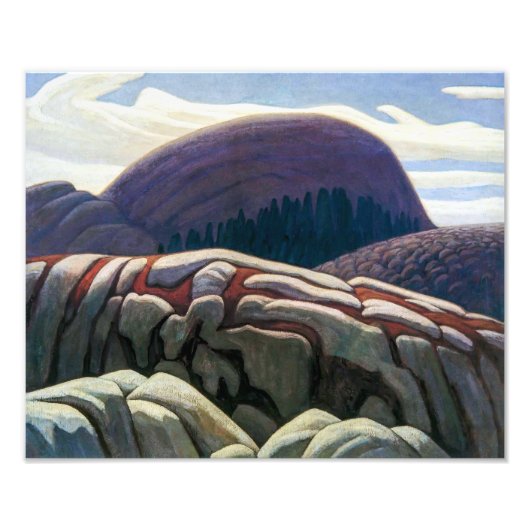 Lake Superior Hill | Lawren Harris | Fotodruck (Vorne)
