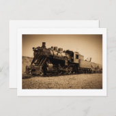 Lake Superior & Ishpeming Bahn #20 Sepia Postkarte (Vorne/Hinten)