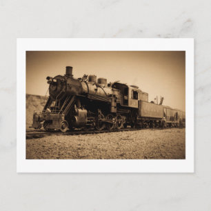 Lake Superior & Ishpeming Railroad #20 Sepia Postkarte