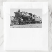 Lake Superior & Ishpeming Railroad Motor #20 Rechteckiger Aufkleber (Tasche)
