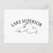 Lake Superior Karte (Vorderseite)