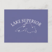 Lake Superior Karte (Vorderseite)