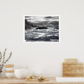 Lake Superior Lightrays Poster (Küche)