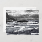 Lake Superior Lightrays Postkarte (Vorne/Hinten)