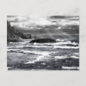 Lake Superior Lightrays Postkarte (Vorderseite)