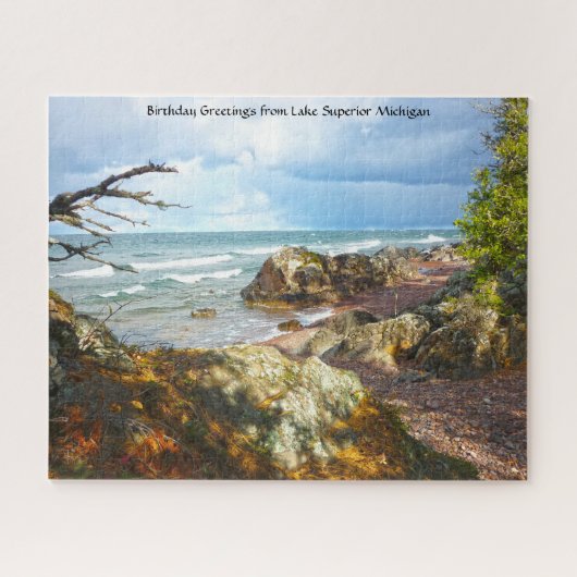 Lake Superior Michigan. Jigsaw Puzzle (Horizontal)