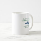 Lake Superior North Shore Kaffeetasse (VorderseiteRechts)