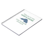 Lake Superior North Shore Notizblock (Linke Seite)
