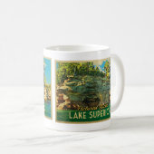 Lake Superior Pictures Rocks Kaffeetasse (VorderseiteRechts)
