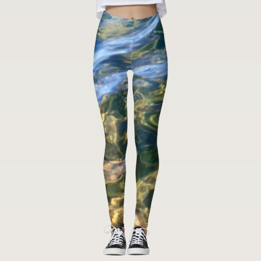 Lake Superior Rocks Water Leggings (Vorderseite)