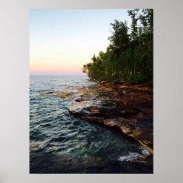 Lake Superior Shore Poster