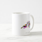 Lake Superior Silhouette Map Kaffeemaschine Tasse (VorderseiteRechts)