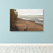Lake Superior Sturm Leinwanddruck (Insitu (Holzboden))