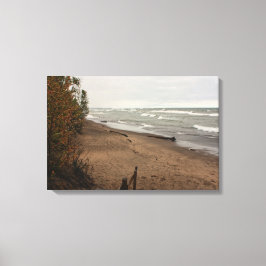Lake Superior Sturm Leinwanddruck