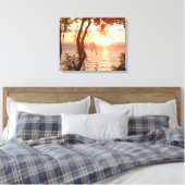 Lake Superior Sunset Leinwanddruck (Insitu (Schlafzimmer))