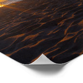 Lake Superior Sunset, Ontonagon, Michigan Poster (Ecke)