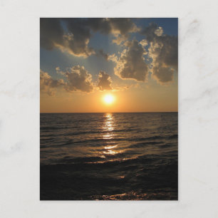 Lake Superior Sunset Postcard Postkarte