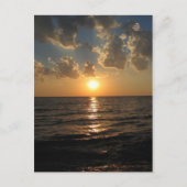 Lake Superior Sunset Postcard Postkarte (Vorderseite)