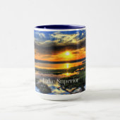 Lake Superior Sunset Tasse (Zentrum)