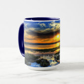 Lake Superior Sunset Tasse (Vorderseite Links)
