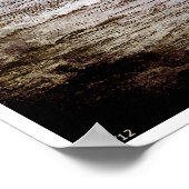 Lake Superior Waves Poster (Ecke)